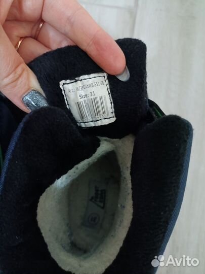 Зимние ботинки для мальчика 31 размер