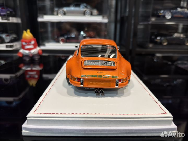 AB4 IVY Porsche 911 Singer оранжевый 1:18