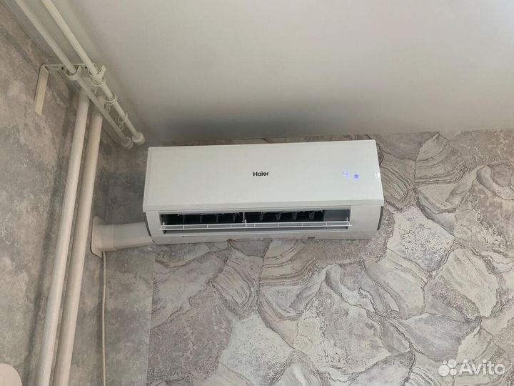 Сплит система с установкой