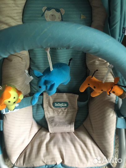 Шезлонг детский babyton