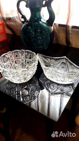 Посуда хрустаь, фарфор, из СССР