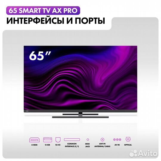 Телевизор Haier SMART TV AX PRO (65')