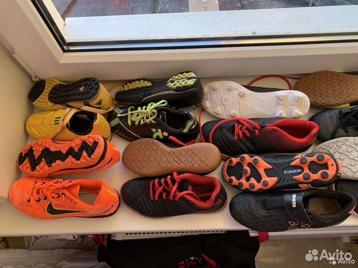 12 пар Бутсы nike puma kipsta adidas imviso