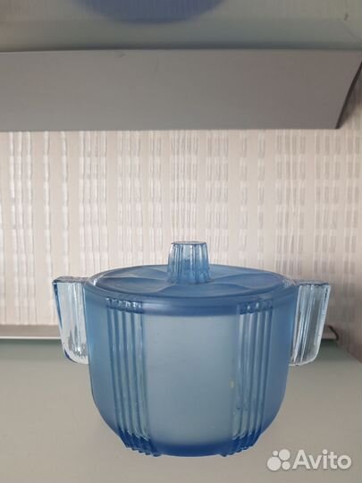 Сахарница. Стекло. Винтаж