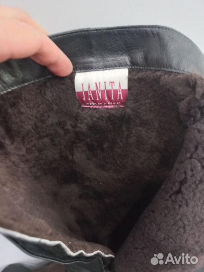 Сапоги женские зимние натуральная кожа 41