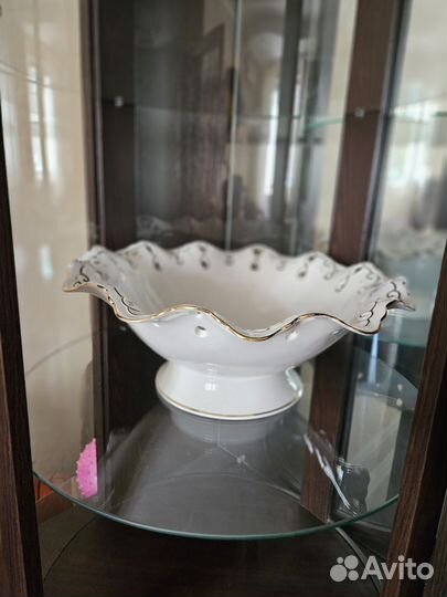 Ваза фруктовница фарфоровая