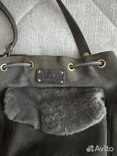 Сумка женская UGG с мехом