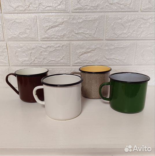 Эмалированная кружка СССР