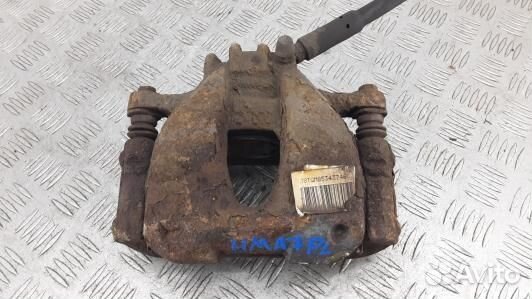 Суппорт тормозной передний левый peugeot 3008 (HMA