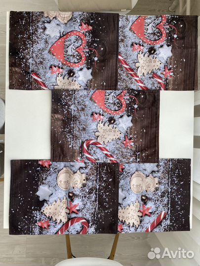 Салфетки под приборы (набор)