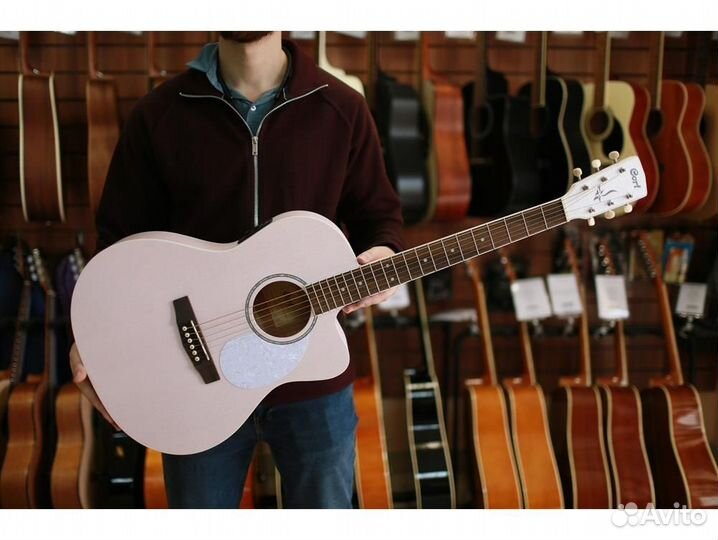 Cort Jade-Classic-ppop розовая электроакустическая