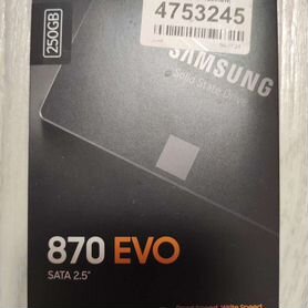 SSD Samsung 870 EVO 250Gb