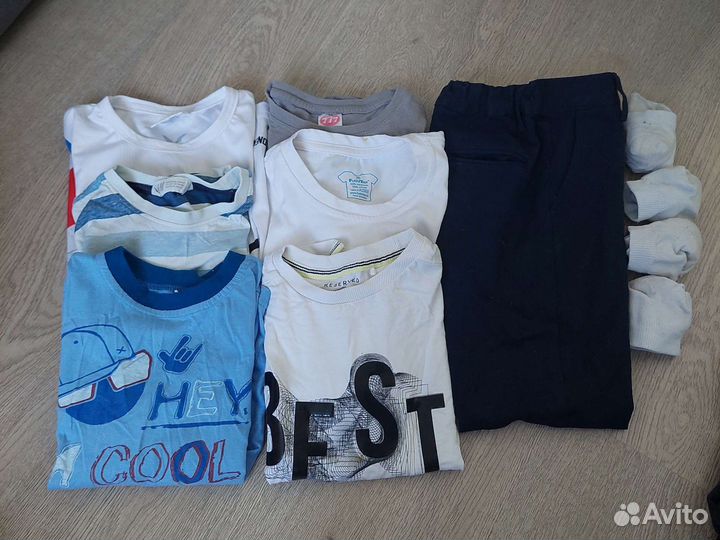 Вещи пакетом на мальчика рост 116