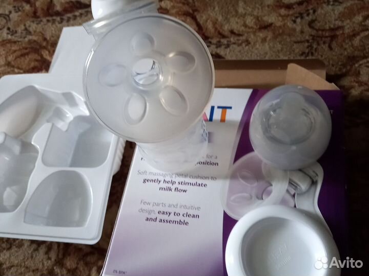 Молокоотсос avent ручной