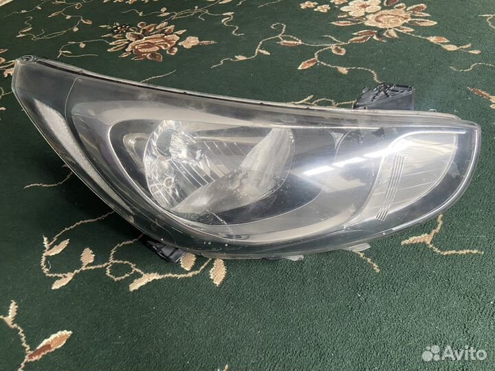 Фары для hyundai solaris