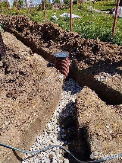 Земляные роботы вручную Копка траншей вручную