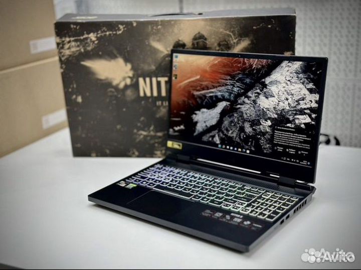 Новый игровой Nitro RTX3060 140w Ryzen 6 6600H