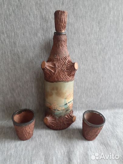 Штоф и стаканы СССР