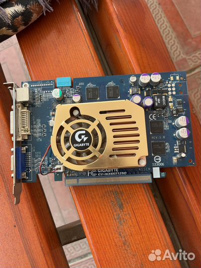 Видеокарта gigabyte gv-nx66t128d
