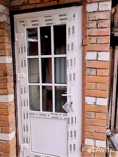 Пластиковые двери изготовление и установка