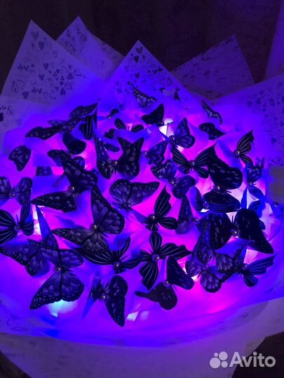 Букеты из бабочек