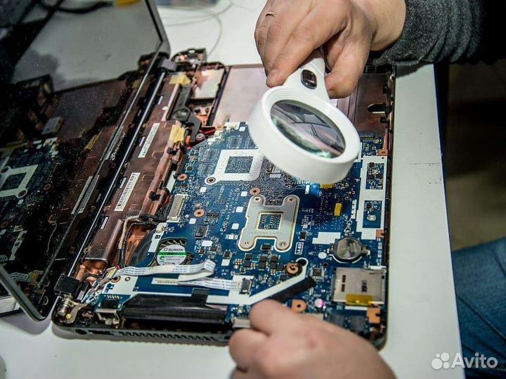 Ремонт телевизоров и ноутбуков
