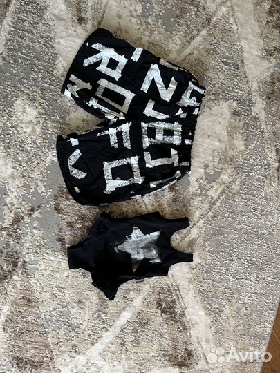 Купальник nu nu nu 1,5-2 г. и плавательные шорты