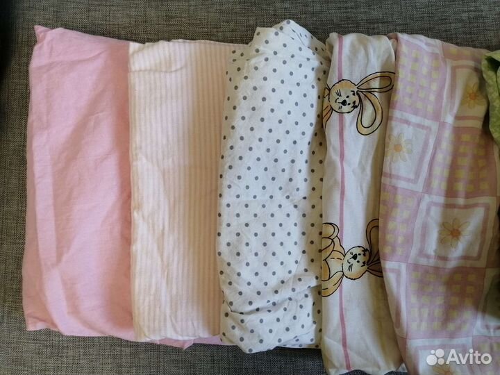 Простыни на резинке 120х60, наматрасник