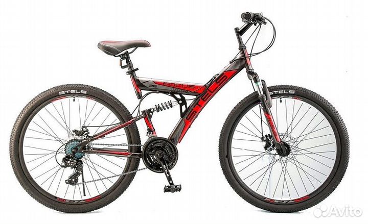 Велосипед двухподвесный stels focus MD 26