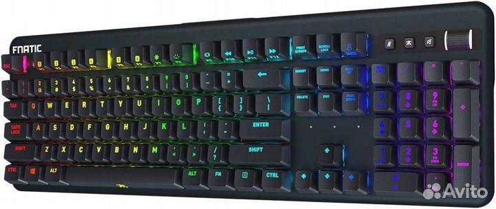 Fnatic Streak Cherry Red игровая клавиатура