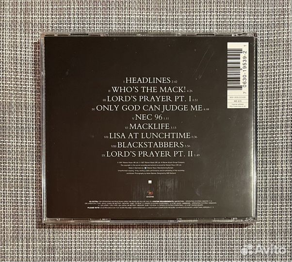 Mark Morrison-Only God Can Judge Me CD UK