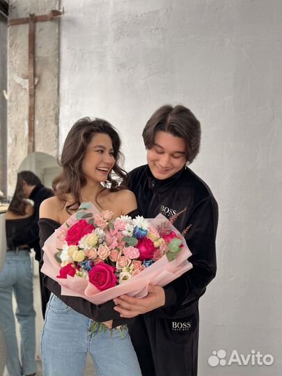 Цветы розы и букеты с доставкой