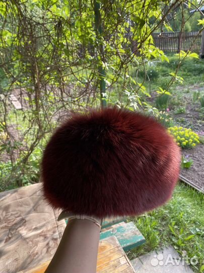 Шапка песцовая