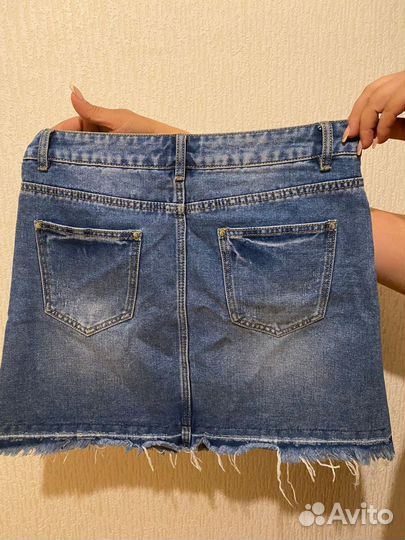 Джинсовая юбка