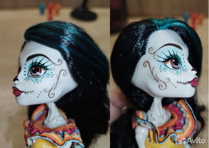 Кукла Монстер Хай Скелита Калаверас Скарнивал