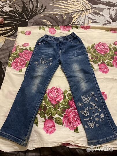 Джинсы на девочку