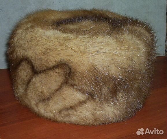 Шапка норковая женская р. 54 б/у в хор. состоянии