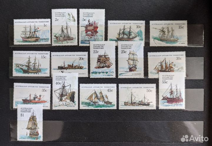 Австралийские Антарктические Территории. Корабли