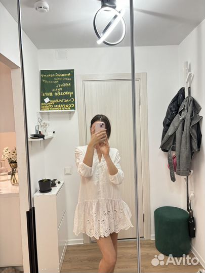 Платье летнее белое