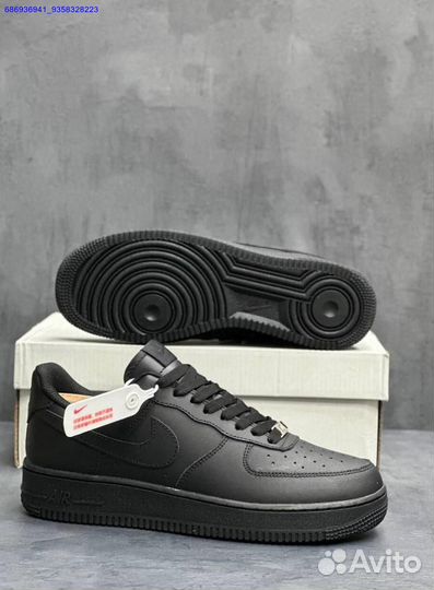 Кроссовки nike air force 1 black (Арт.96262)