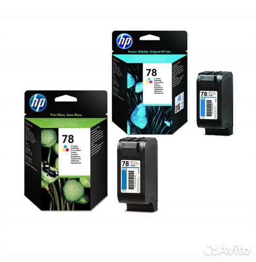 Картридж HP 78 C6578D и C6578A Color (просрок)