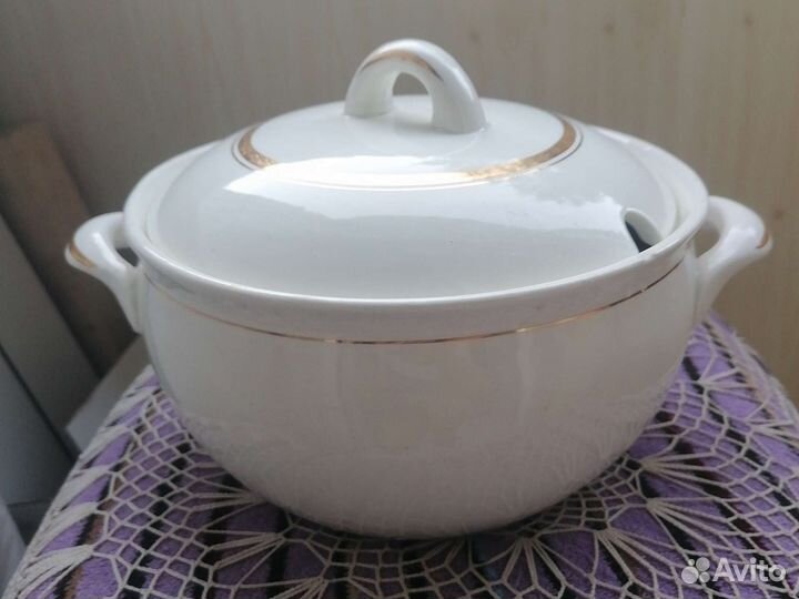 Супница фарфор СССР