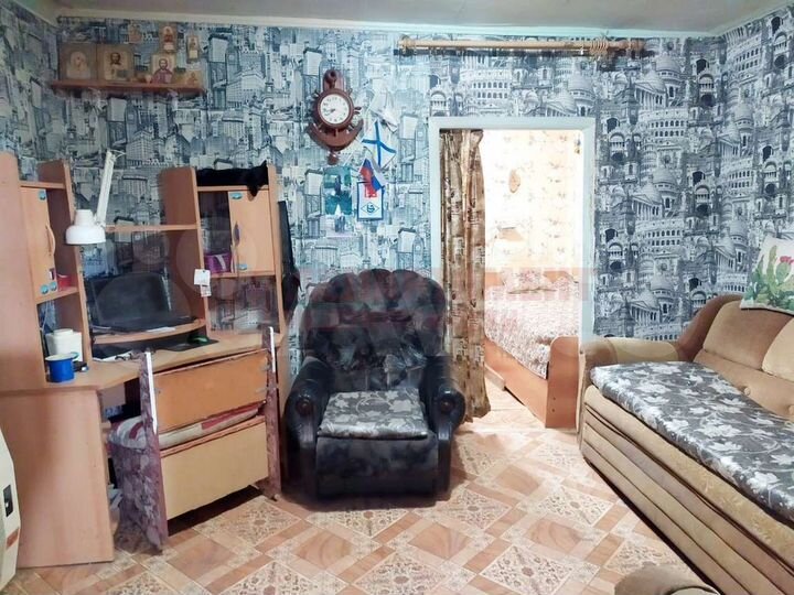 2-к. квартира, 37,8 м², 1/1 эт.