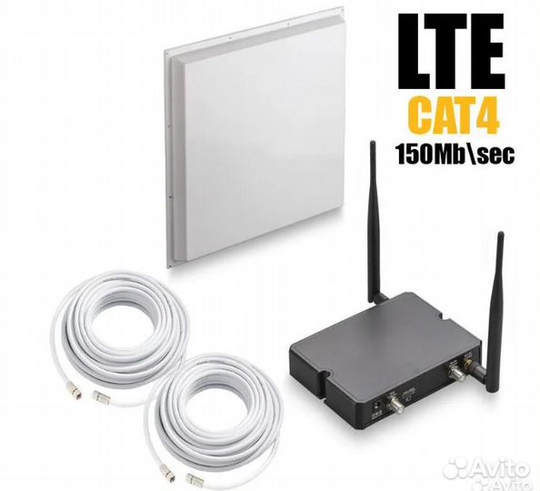 Комплект Интернета 4G с WiFi и MiMO Антенной F-R3