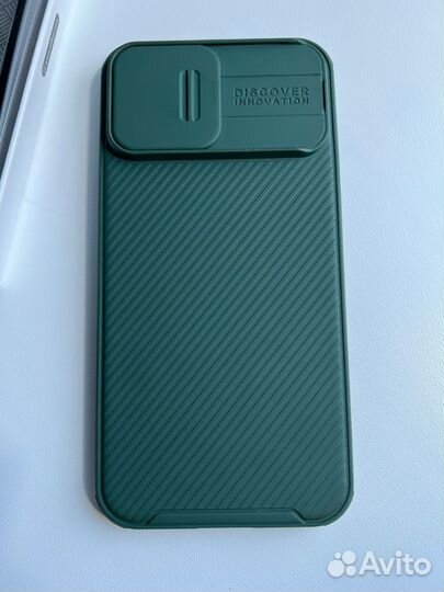 Чехол Nillkin на iPhone 13 pro maх защитой камеры