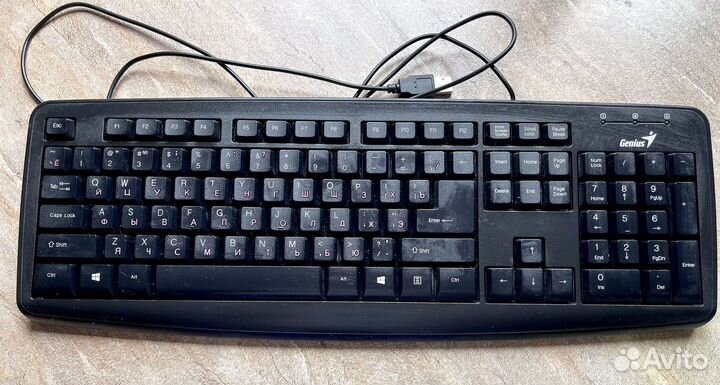 Механическая клавиатура проводная Genius KB-110X