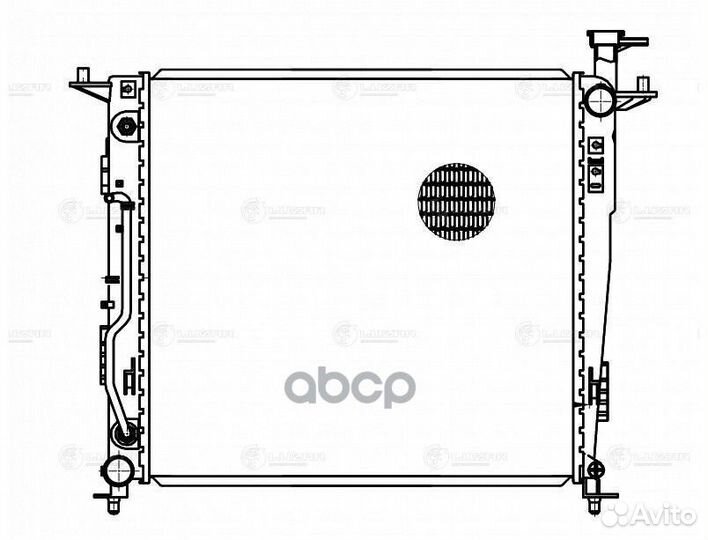 Радиатор охлаждения LRC08129 luzar