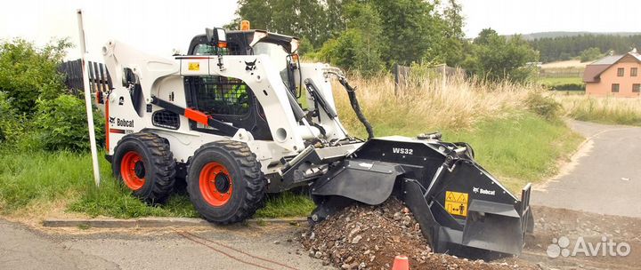 Аренда,услуги мини-погрузчика bobcat