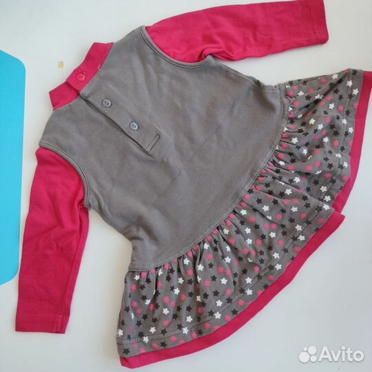 Платье трикотажное 68