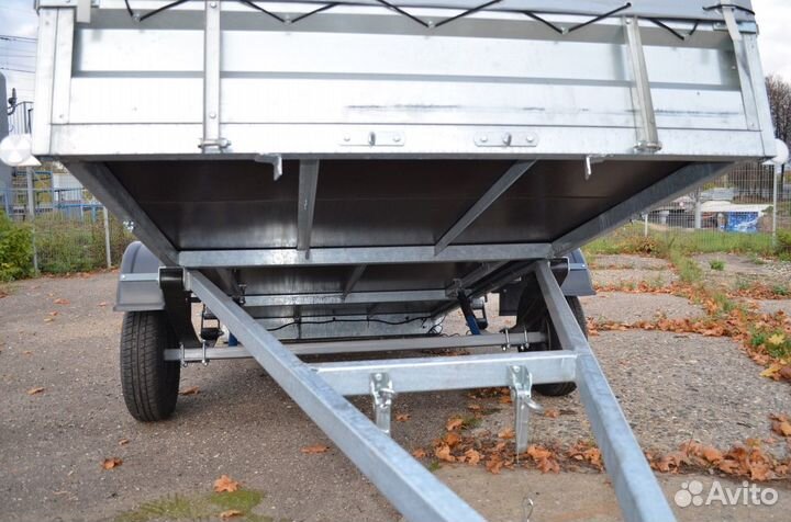 Прицеп koira 3.5х1.5 на колесах R13